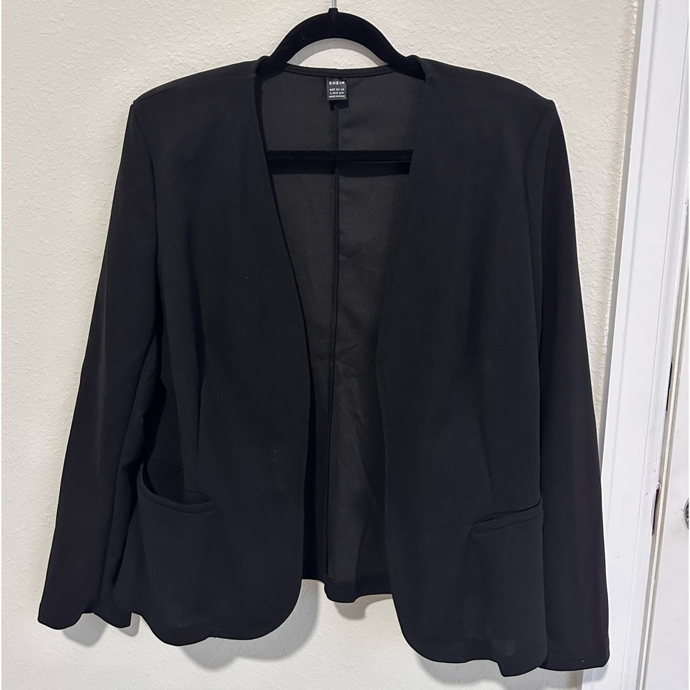 Shein black blazer